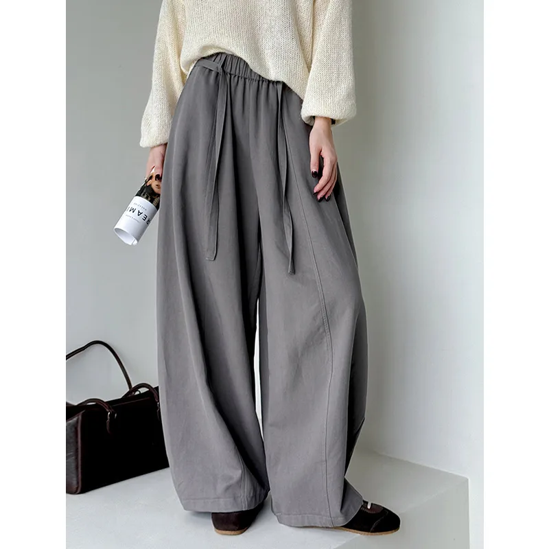 Женские весенние брюки 2026: эластичные, с завязками на талии, винтажные, широкие, прямые, модные, женская одежда, брюки
Женские весенние брюки 2026: эластичные, с завязками на талии, винтажные, широкие, прямые, модные, женская одежда, брюки