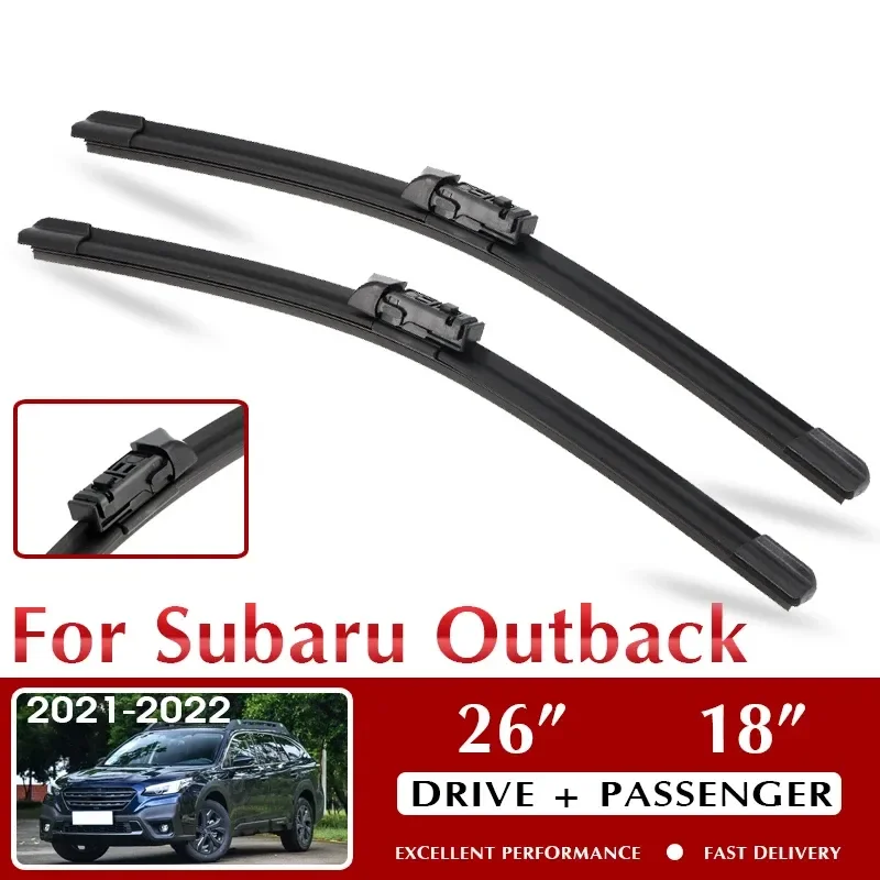 Wiper Car Wiper Blade 26"+18" For Subaru For Outback 2021 2022 Windshield Windscreen Front Window Accessories LHD RHD
Wiper Car Wiper Blade 26"+18" For Subaru For Outback 2021 2022 Windshield Windscreen Front Window Accessories LHD RHD