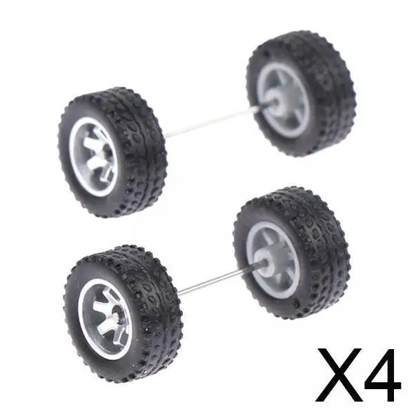 4x 4 X 1:64 Scale Modified Tire Simulation Model Car Wheel Tire Round Bar Axle with Adult Car Model RC Truck Accessories
4x 4 X 1:64 Scale Modified Tire Simulation Model Car Wheel Tire Round Bar Axle with Adult Car Model RC Truck Accessories
