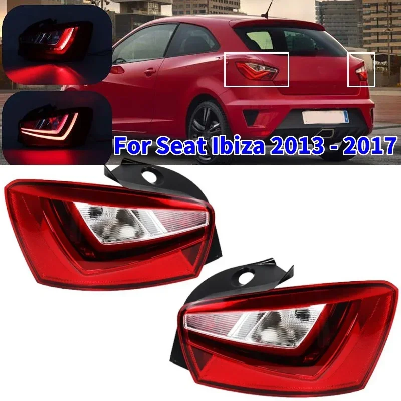 1Pcs Car Rear Tail Light LED Brake Lamp for Seat Ibiza 2013-2017 6J4945095L 6J4945096L
1Pcs Car Rear Tail Light LED Brake Lamp for Seat Ibiza 2013-2017 6J4945095L 6J4945096L