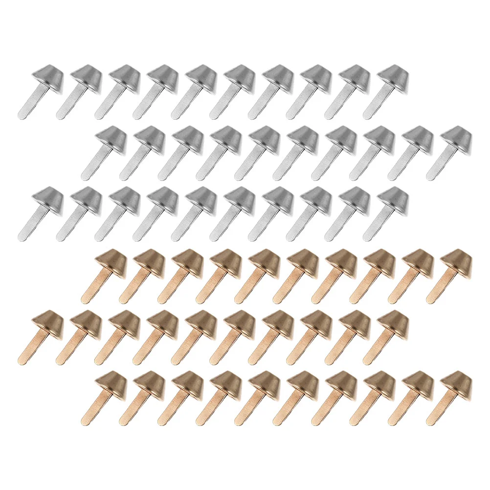 200 Pcs Luggage Feet DIY Accessories Two-Legged Nail Craft Nails Rivets Square Bag Materials Nailhead Goods Studs Alloy
200 Pcs Luggage Feet DIY Accessories Two-Legged Nail Craft Nails Rivets Square Bag Materials Nailhead Goods Studs Alloy