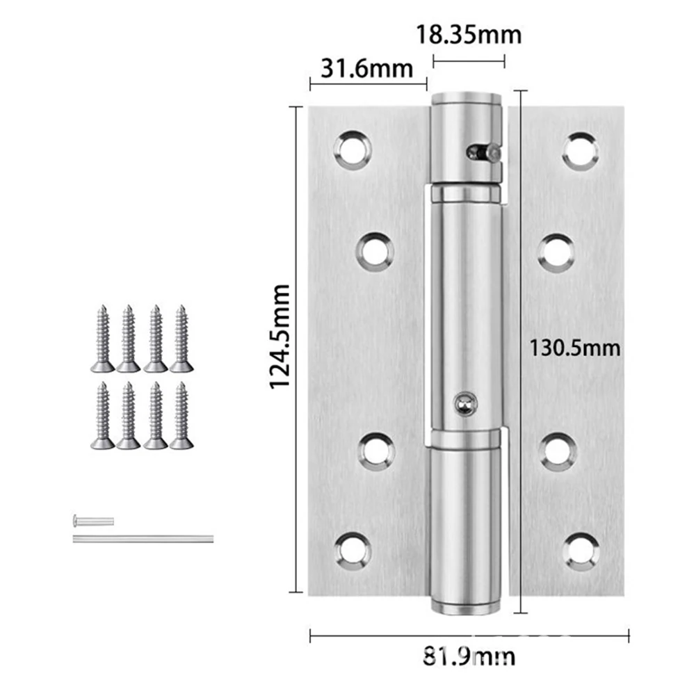 2PCS Door Hinges Door Closing Hinges Rotating Door Hinges For Room Doors And Wooden Doors Automatic Door Closing Hinge
2PCS Door Hinges Door Closing Hinges Rotating Door Hinges For Room Doors And Wooden Doors Automatic Door Closing Hinge