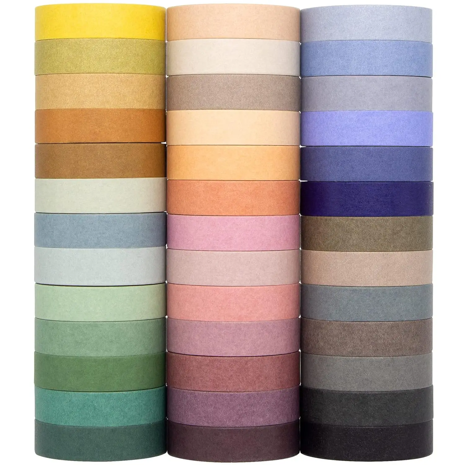 39 Rolls Washi Tape Set - Morandi Colors, 10mm x 3m, Decorative Masking Tape for Journaling, Scrapbooking, Crafts, Gift
39 Rolls Washi Tape Set - Morandi Colors, 10mm x 3m, Decorative Masking Tape for Journaling, Scrapbooking, Crafts, Gift