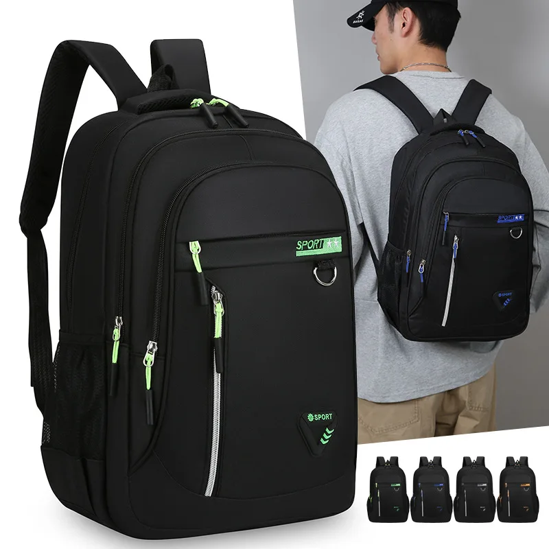 Men's Backpack Multi-layer Large Capacity Lightweight Travel Backpack Contrasting Colors Business Backpack
Men's Backpack Multi-layer Large Capacity Lightweight Travel Backpack Contrasting Colors Business Backpack