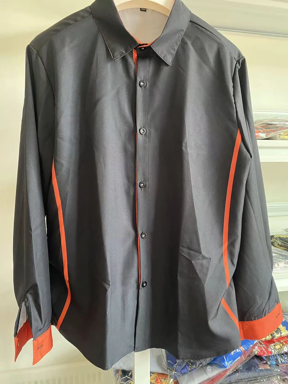 2026 Men's Spring Simple Retro Long Sleeve Lapel Shirt Solid Color Embellished Business Shirt Men's Casual Formal T-Shirt Men
2026 Men's Spring Simple Retro Long Sleeve Lapel Shirt Solid Color Embellished Business Shirt Men's Casual Formal T-Shirt Men