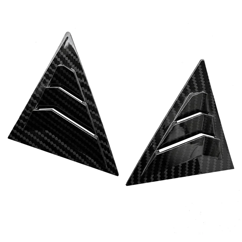 1Pair Car Rear Window Louver Cover Trim Sticker for Kiia K3 Forte 2009-2018 Side Shutter Vent Scoop ABS Carbon Fiber
1Pair Car Rear Window Louver Cover Trim Sticker for Kiia K3 Forte 2009-2018 Side Shutter Vent Scoop ABS Carbon Fiber