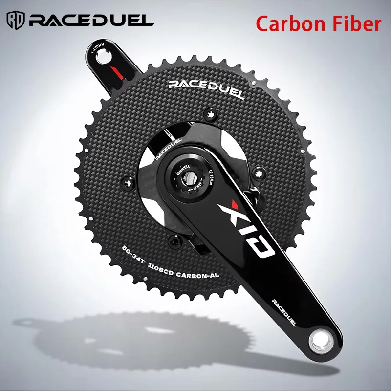RACEDUEL 29mm Axis Road Bike Crank Carbon Fiber Bicycle Crankset 165mm 170mm Bicycle Cranks Arm for EASTON
RACEDUEL 29mm Axis Road Bike Crank Carbon Fiber Bicycle Crankset 165mm 170mm Bicycle Cranks Arm for EASTON