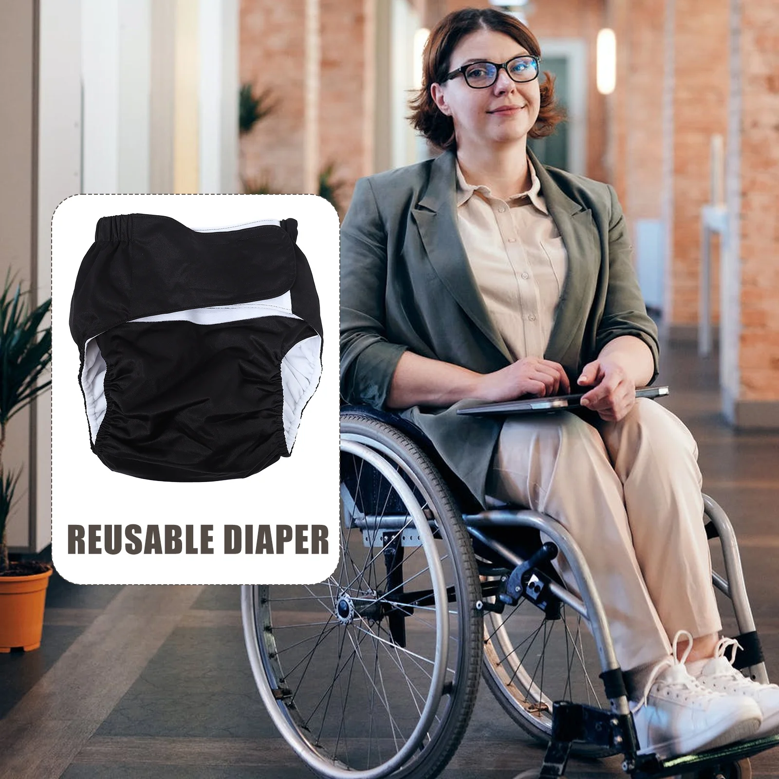 Anti-Leak Adult Cloth Diaper Reusable Sticky Strap Washable Pocket Diaper Adjustable Waist Elastic Leakproof for Elderly
Anti-Leak Adult Cloth Diaper Reusable Sticky Strap Washable Pocket Diaper Adjustable Waist Elastic Leakproof for Elderly