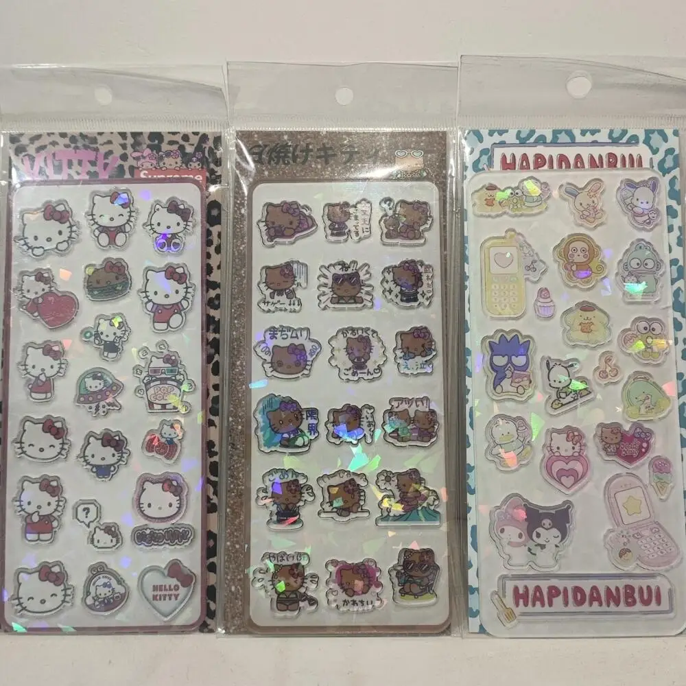 Sanrio Black Skin Hello Kitty Acrylic Three-Dimensional Sticker Diy Phone Case Water Cup Notebook Decoration Girl Birthday Gift
Sanrio Black Skin Hello Kitty Acrylic Three-Dimensional Sticker Diy Phone Case Water Cup Notebook Decoration Girl Birthday Gift