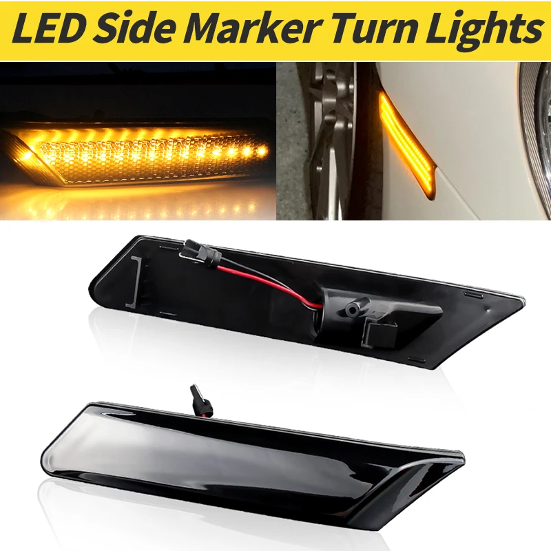 A Pair Car LED Side Marker Lights Sequential Blinkers For 911 Carrera S Targa 4S Carrera 4 Turbo GT2 GT3 Boxster 987 Cayman 987C
A Pair Car LED Side Marker Lights Sequential Blinkers For 911 Carrera S Targa 4S Carrera 4 Turbo GT2 GT3 Boxster 987 Cayman 987C