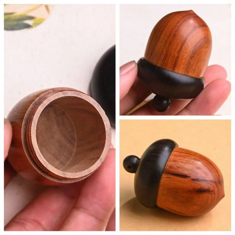 Store Small Items Acorn Shape Medicine Pill Box Portable Large Medicine Tablet Container Mini Sandalwood Rescue Pill Case
Store Small Items Acorn Shape Medicine Pill Box Portable Large Medicine Tablet Container Mini Sandalwood Rescue Pill Case