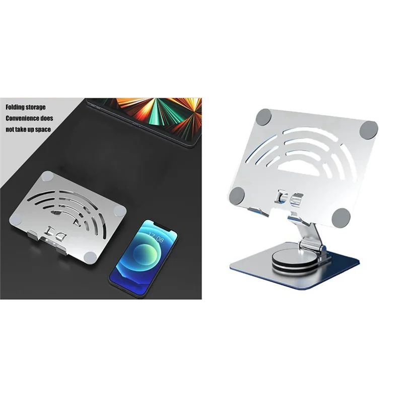 Classic-360° Rotating Tablet Stand Aluminum Alloy Carbon Steel Desktop Tablet Stand For Tablet Phone Stand Within 12.9 Inches B
Classic-360° Rotating Tablet Stand Aluminum Alloy Carbon Steel Desktop Tablet Stand For Tablet Phone Stand Within 12.9 Inches B