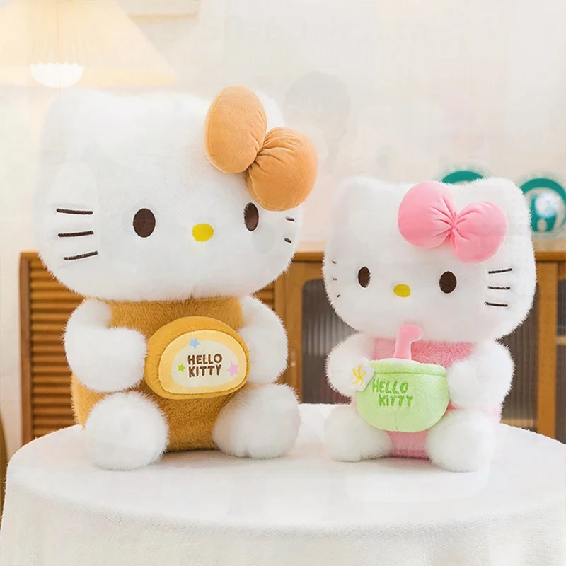 New Sanrio 30/50cm Cute Hello Kitty Plush Toy Coconut Swiss Roll Kt Cat Doll Girl Gift Children's Birthday Doll Room Decoration
New Sanrio 30/50cm Cute Hello Kitty Plush Toy Coconut Swiss Roll Kt Cat Doll Girl Gift Children's Birthday Doll Room Decoration