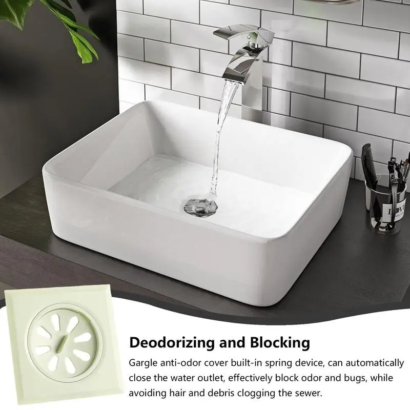 Basement Floor Drain Cover Drain Strainer Hair Catcher Drain Cover 2PCS Shower Drain Multifunctional Removable Stopper For Floor
Basement Floor Drain Cover Drain Strainer Hair Catcher Drain Cover 2PCS Shower Drain Multifunctional Removable Stopper For Floor