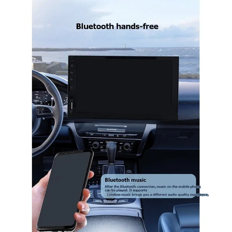 【NEW 2026】HD 7-Inch MP5 Car Player With Capacitive Touchscreen, Bluetooth, Carplay-Multiple Video Format Support
【NEW 2026】HD 7-Inch MP5 Car Player With Capacitive Touchscreen, Bluetooth, Carplay-Multiple Video Format Support