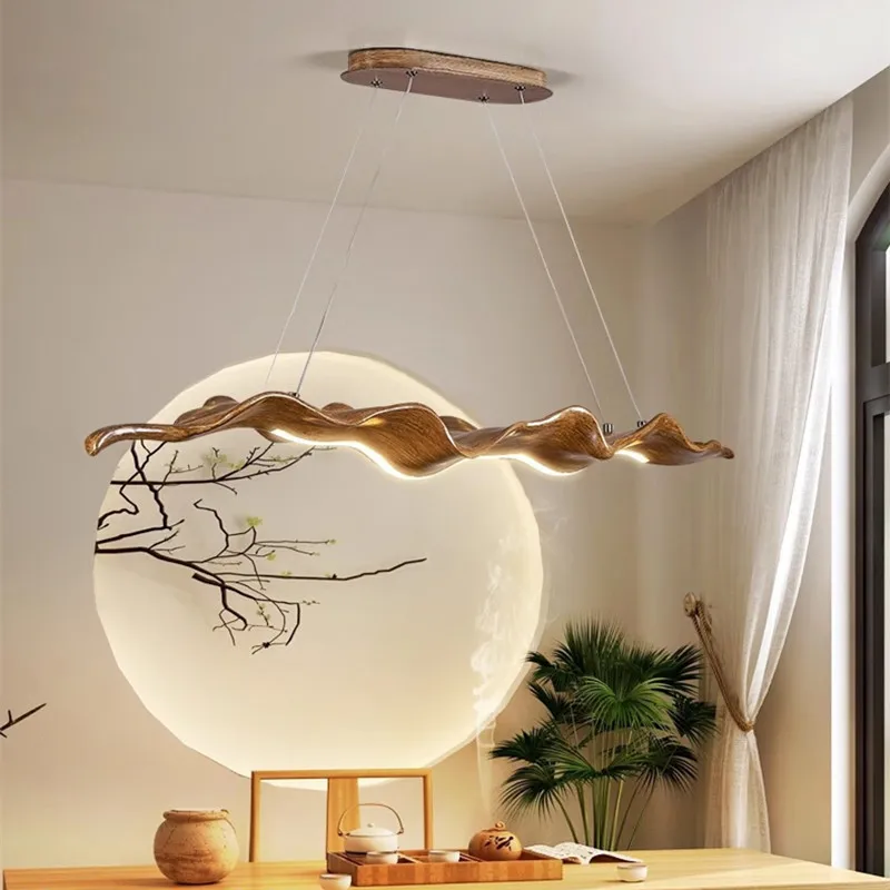 Modern Minmalist LED Pendant Light Wooden Tea House Chandelier Lamp Home Decoration for Dinning Living Room Hanging Lamp Fixture
Modern Minmalist LED Pendant Light Wooden Tea House Chandelier Lamp Home Decoration for Dinning Living Room Hanging Lamp Fixture