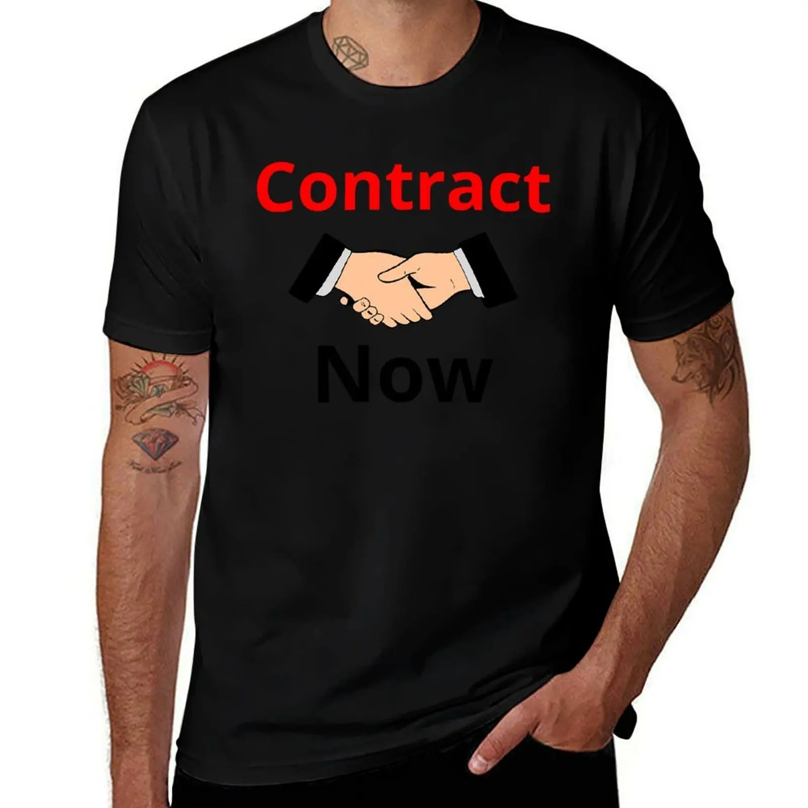 Contract Now(1) T-Shirt graphics blanks T-shirts oversize mens t shirt graphic
Contract Now(1) T-Shirt graphics blanks T-shirts oversize mens t shirt graphic