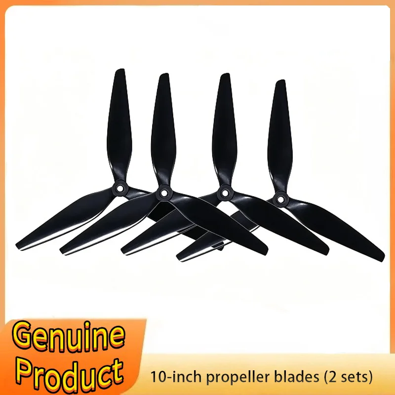 2Pair 10X5X3 10 Inch Tri-Blade Propeller Black Carbon Reinforced Nylon for RC Drone FPV Quadcopter RC Parts
2Pair 10X5X3 10 Inch Tri-Blade Propeller Black Carbon Reinforced Nylon for RC Drone FPV Quadcopter RC Parts