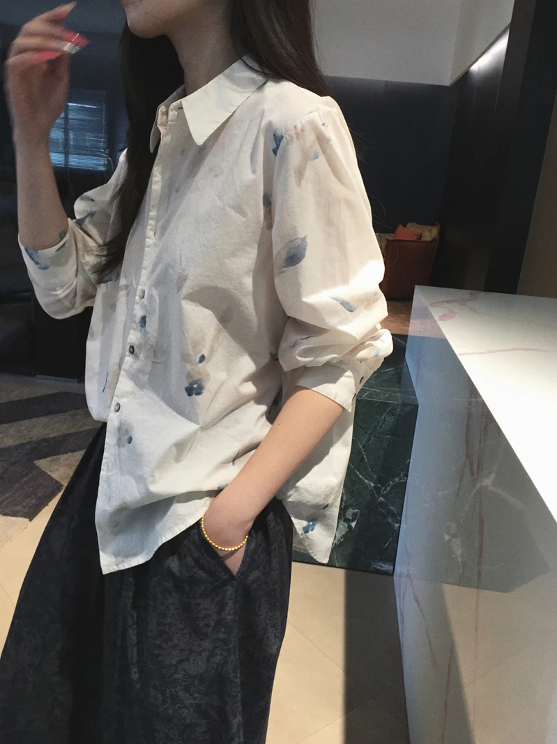 Cuijia Japanese Sle Long Sve Cotton irt Ultra Light Digital Ink Printing Women's Straight Cut Faion Spring 2026
Cuijia Japanese Sle Long Sve Cotton irt Ultra Light Digital Ink Printing Women's Straight Cut Faion Spring 2026