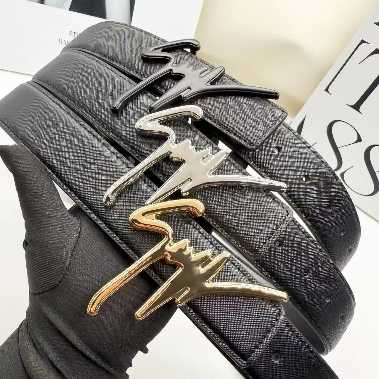 Luxury Brand Men Belt High Quality Leather Business Designer famous Belts for men Jeans Strap Male Metal Buckle belt
Luxury Brand Men Belt High Quality Leather Business Designer famous Belts for men Jeans Strap Male Metal Buckle belt