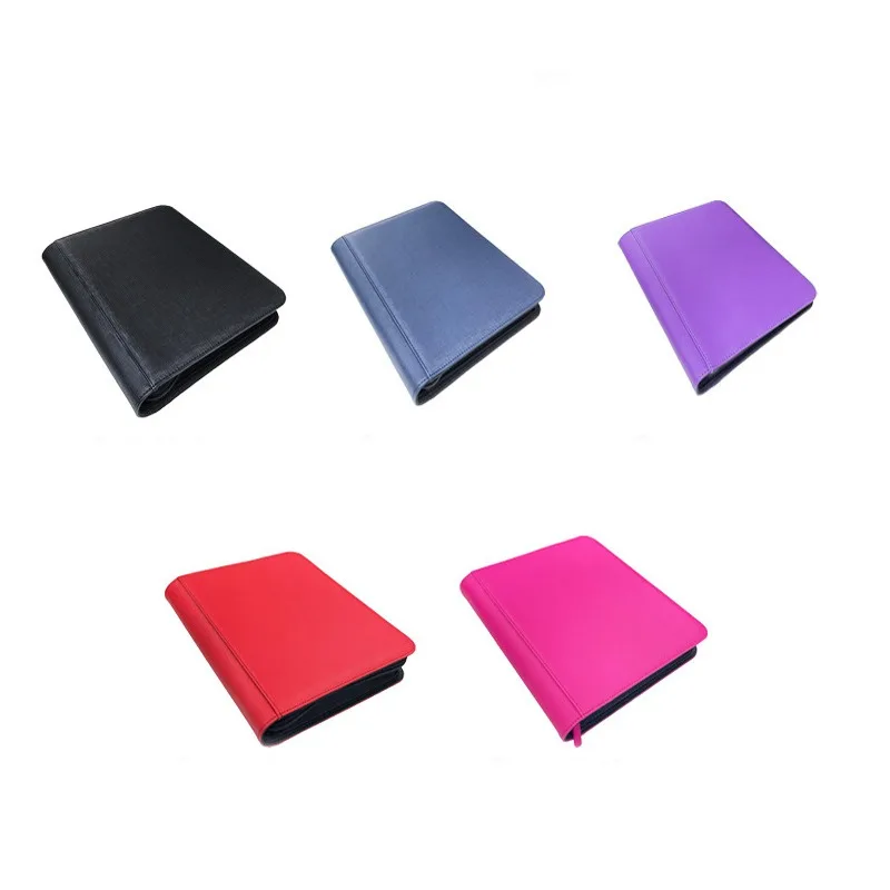New Trend Toploader Binder Holds 112 Toploaders 4 Pocket Top Loader Album Side Load for Trading Cards in 3x4''Toploaders MTG/TCG
New Trend Toploader Binder Holds 112 Toploaders 4 Pocket Top Loader Album Side Load for Trading Cards in 3x4''Toploaders MTG/TCG