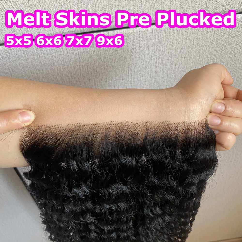 SKINLIKE Real HD Lace Frontal Melt Skins Deep Curly invisible HD Lace Closure Only Deep Wave Melt Skins Pre Plucked Human Hair
SKINLIKE Real HD Lace Frontal Melt Skins Deep Curly invisible HD Lace Closure Only Deep Wave Melt Skins Pre Plucked Human Hair