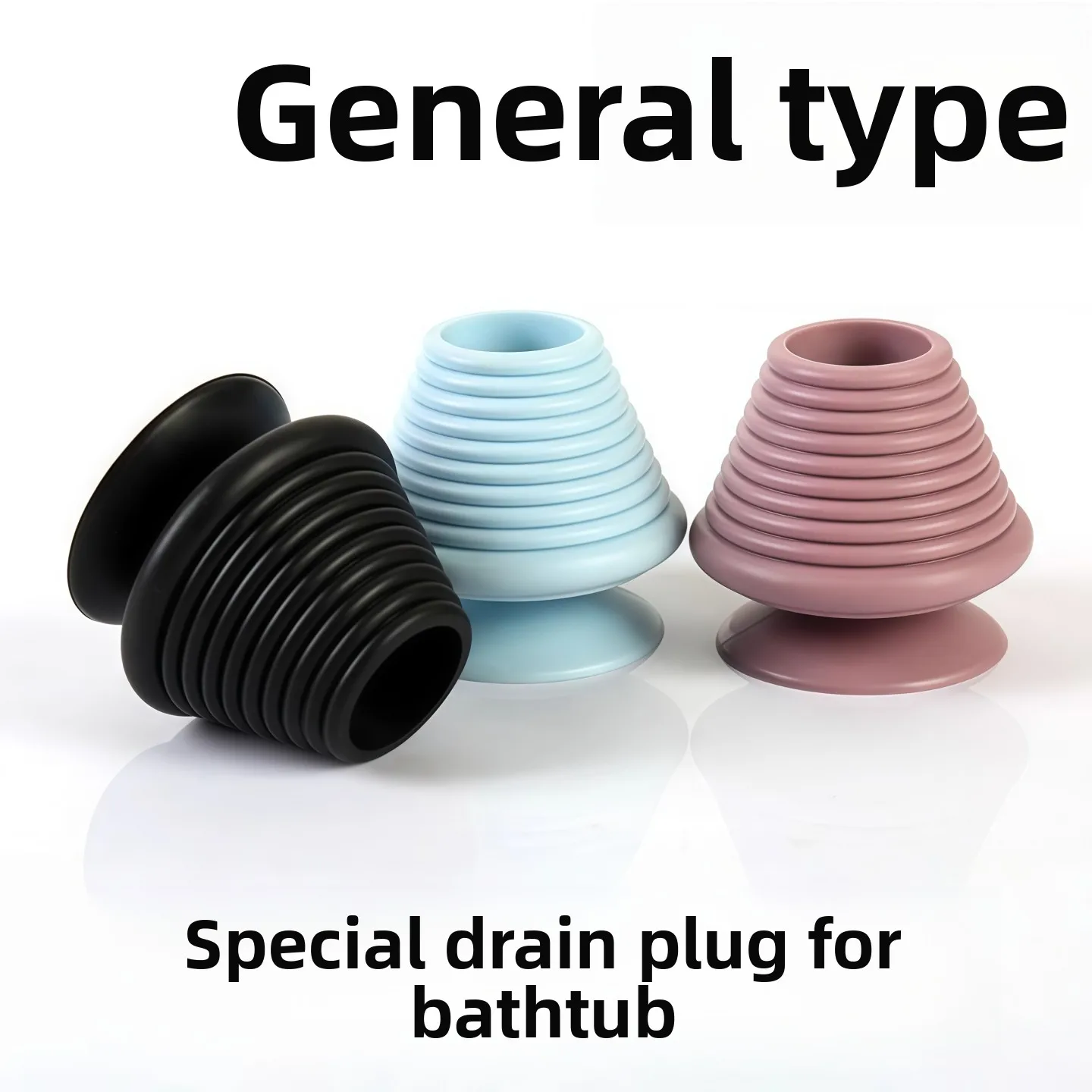 Universal Silicone Bathtub Plug, Kitchen Bathroom Sink Drain Stopper, Anti-Clog Wash Basin Sealing Ring Replacement Accessory
Universal Silicone Bathtub Plug, Kitchen Bathroom Sink Drain Stopper, Anti-Clog Wash Basin Sealing Ring Replacement Accessory