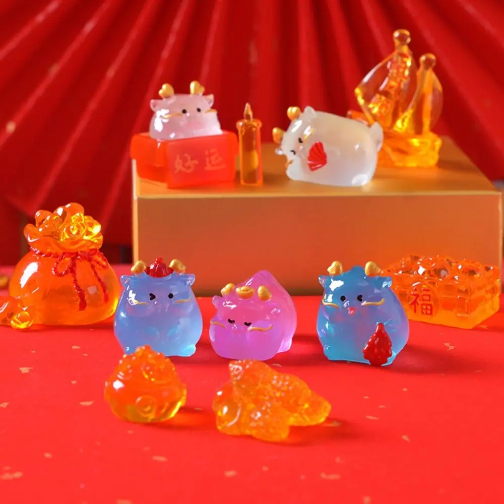 Resin Noctilucent Dragon Statues Interesting Waterproof New Year Landscape Decoration Handmade Mini
Resin Noctilucent Dragon Statues Interesting Waterproof New Year Landscape Decoration Handmade Mini