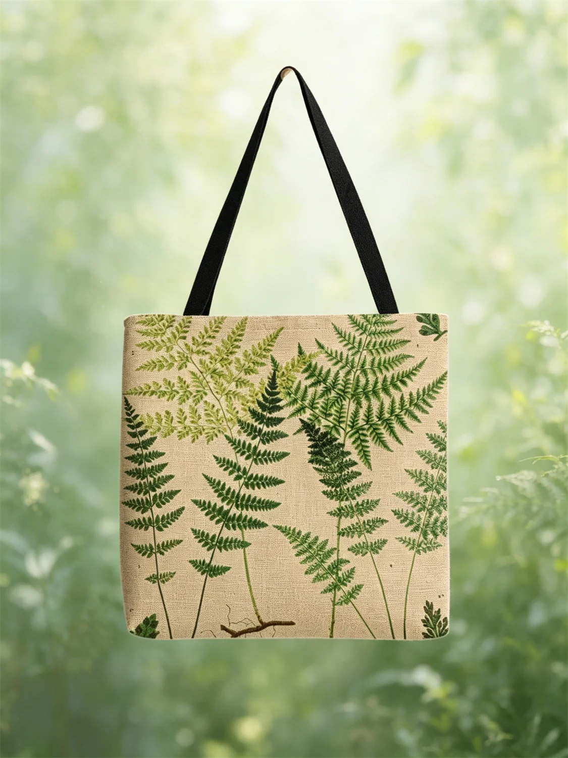 Vintage botanical fern print tote bag a versatile daily companion perfect for work commutes and casual shopping trips
Vintage botanical fern print tote bag a versatile daily companion perfect for work commutes and casual shopping trips