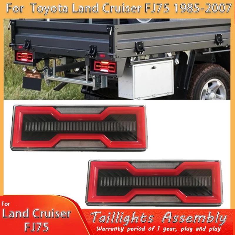 Светодиодный задний стоп-сигнал для Toyota Land Cruiser FJ75 1985 1986 1987 1988 1989 1990 1991 1992-2007, указатель поворота заднего хода 12 В
Светодиодный задний стоп-сигнал для Toyota Land Cruiser FJ75 1985 1986 1987 1988 1989 1990 1991 1992-2007, указатель поворота заднего хода 12 В