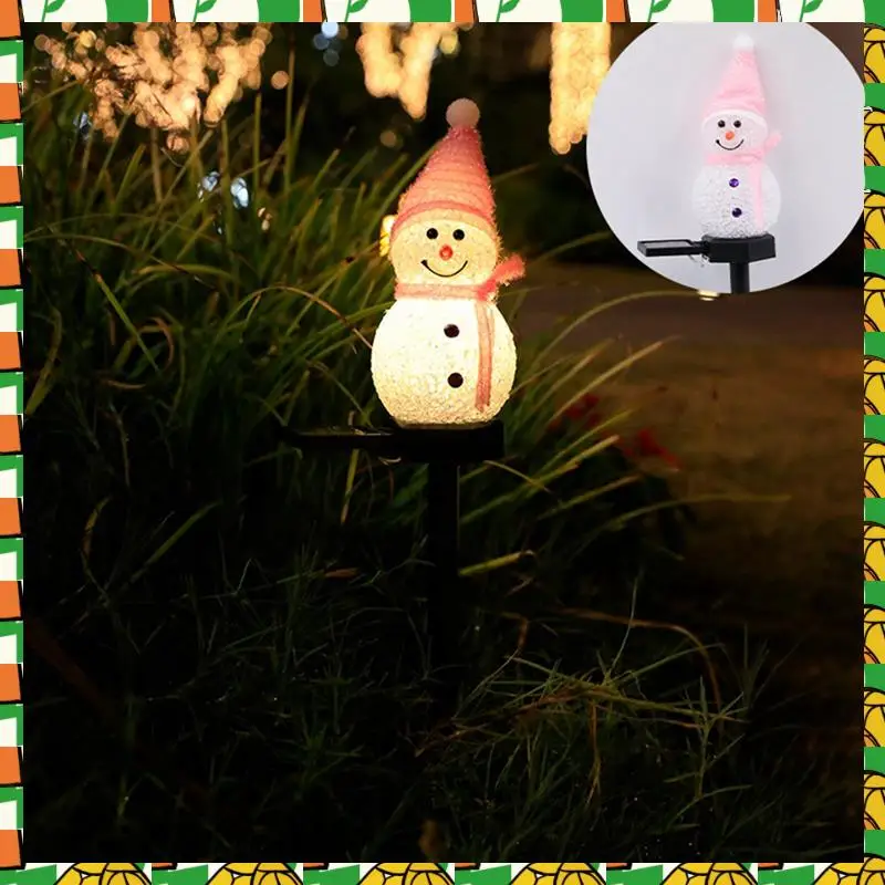 Christmas Decorations Solar Lights Outdoor Garden Decor Snowman-Christmas Ornaments Solar Powered Garden Decor H Durable
Christmas Decorations Solar Lights Outdoor Garden Decor Snowman-Christmas Ornaments Solar Powered Garden Decor H Durable