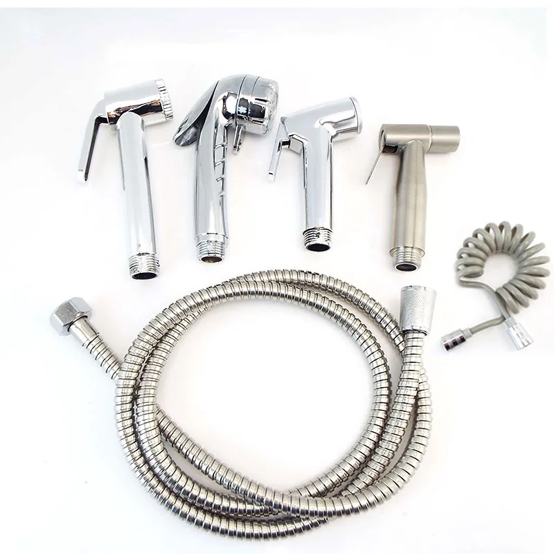 self clean Handheld Bathroom Bidet Shower Head Faucet Spray Gun ABS 1.5、2m water hose spring tube Toilet Sprayer bathroom wash P
self clean Handheld Bathroom Bidet Shower Head Faucet Spray Gun ABS 1.5、2m water hose spring tube Toilet Sprayer bathroom wash P