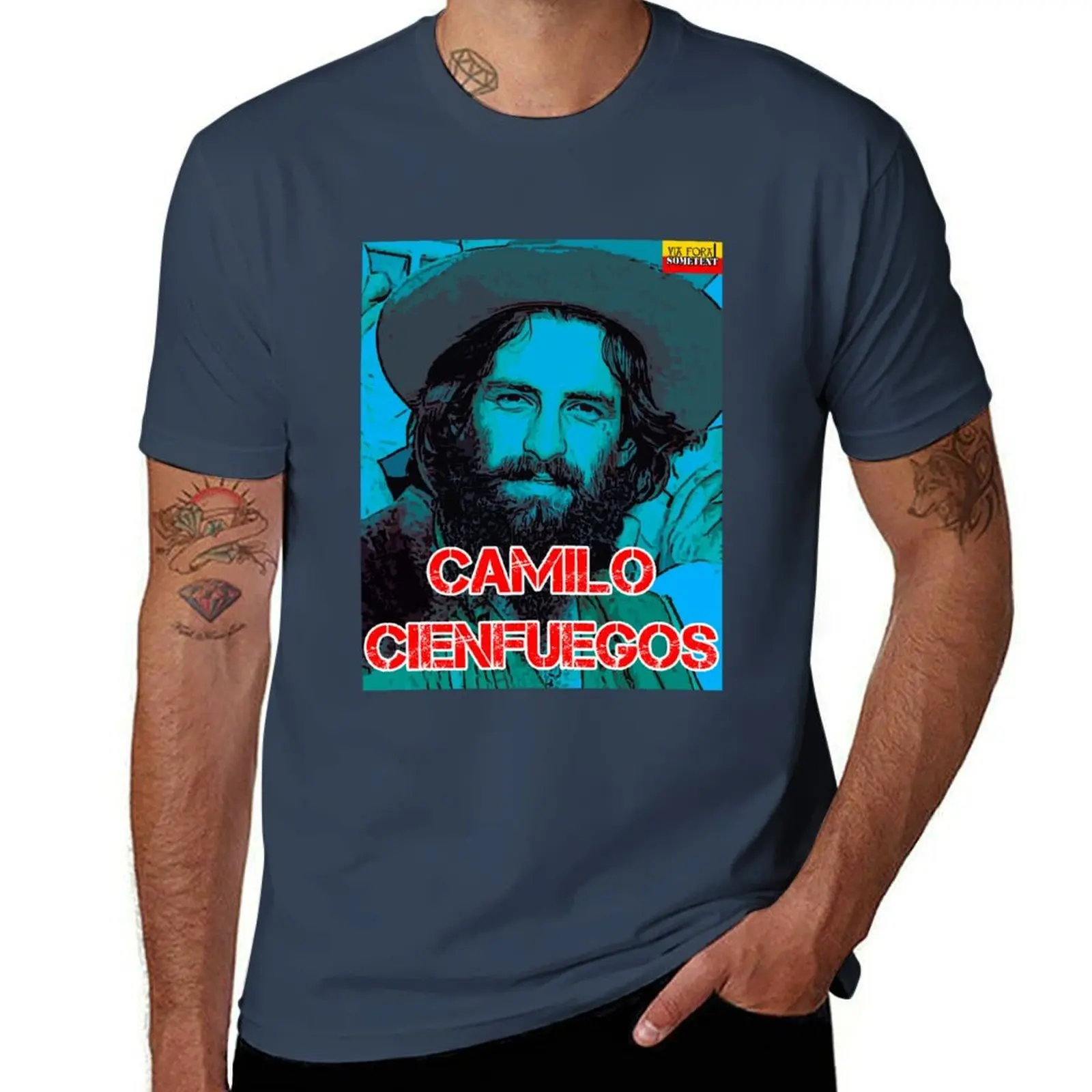 Camilo Cienfuegos T-Shirt Basic Solid Color Casual Tee Shirt
Camilo Cienfuegos T-Shirt Basic Solid Color Casual Tee Shirt