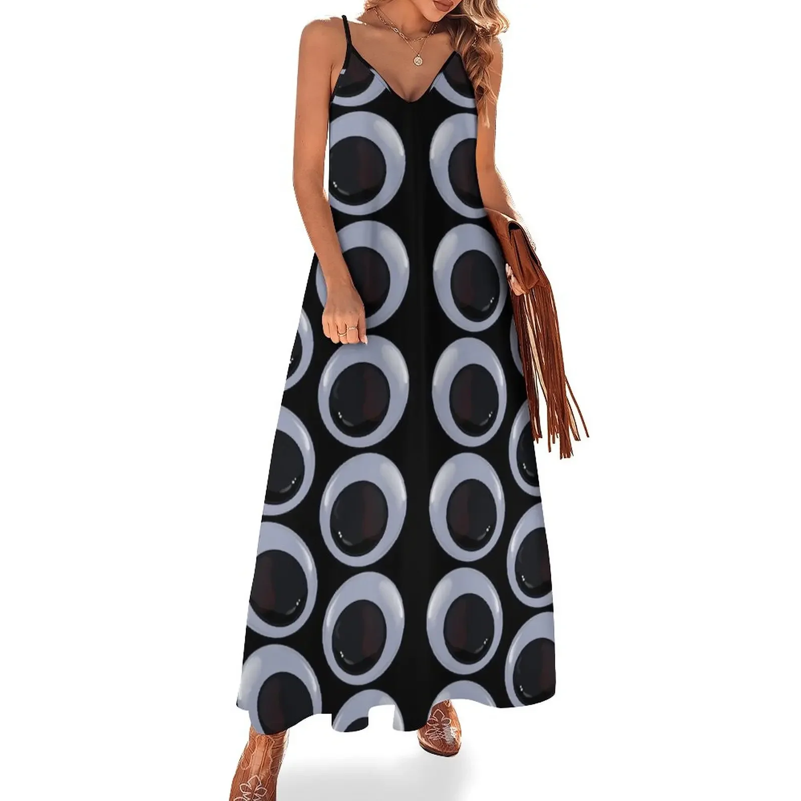 GOOGLY EYES Sleeveless Dress Long dress woman prom dress 2024 summer dresses ladies 2024
GOOGLY EYES Sleeveless Dress Long dress woman prom dress 2024 summer dresses ladies 2024