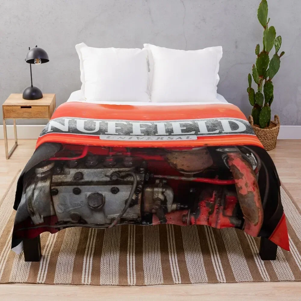 Vintage Nuffield Tractor Badge Throw Blanket Stylish Couch Blanket for Home Living Room
Vintage Nuffield Tractor Badge Throw Blanket Stylish Couch Blanket for Home Living Room