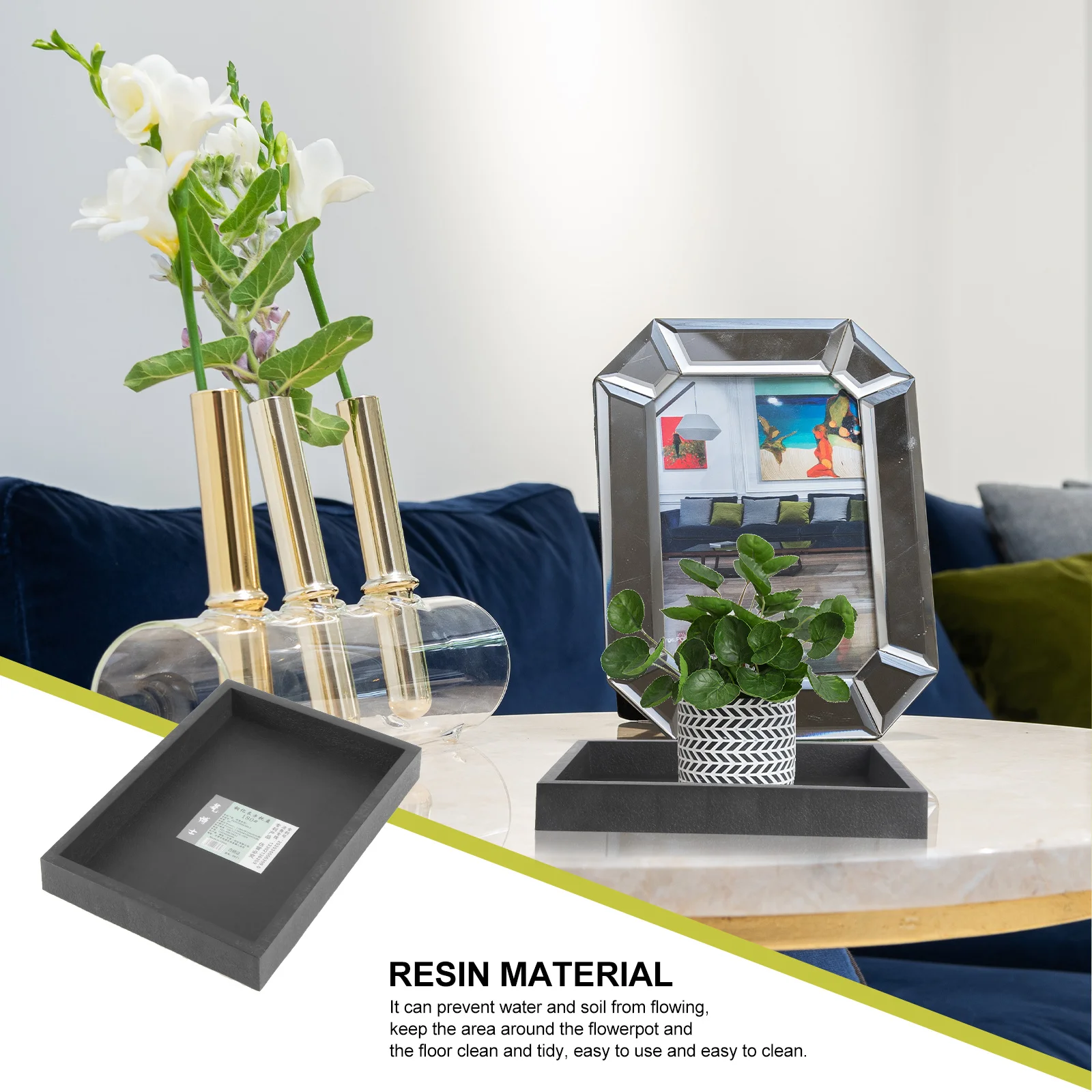 2Pcs Flowerpot Trays Premium Resin Material Durable Practical Indoor Outdoor Gardening Accessories Flowerpot Trays
2Pcs Flowerpot Trays Premium Resin Material Durable Practical Indoor Outdoor Gardening Accessories Flowerpot Trays