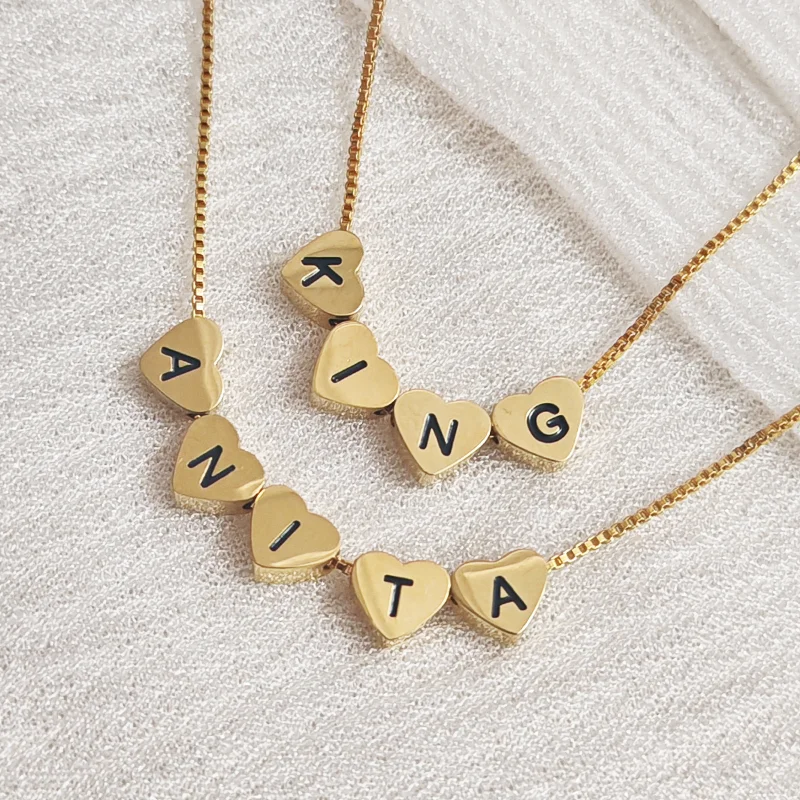 Customize beautiful gold necklace, jewelry letters, carved gold heart necklace, gift for ladies
Customize beautiful gold necklace, jewelry letters, carved gold heart necklace, gift for ladies