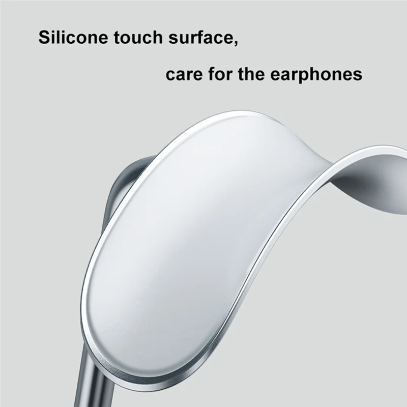 Multifunction Headphones Holder for Airpods Max Desktop Display Shelf with Silicone Bracket Non-Slip Pad-Black
Multifunction Headphones Holder for Airpods Max Desktop Display Shelf with Silicone Bracket Non-Slip Pad-Black