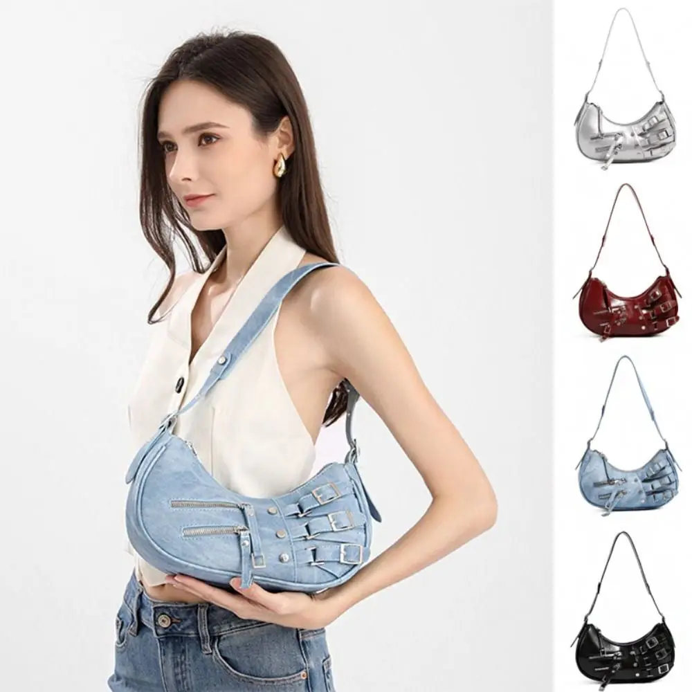 Punk Y2K Retro Rivet Shoulder Bag Pu Leather Spicy Girl Motorcycle Bag Korean Handbag Vintage Underarm Bag Streetwear
Punk Y2K Retro Rivet Shoulder Bag Pu Leather Spicy Girl Motorcycle Bag Korean Handbag Vintage Underarm Bag Streetwear