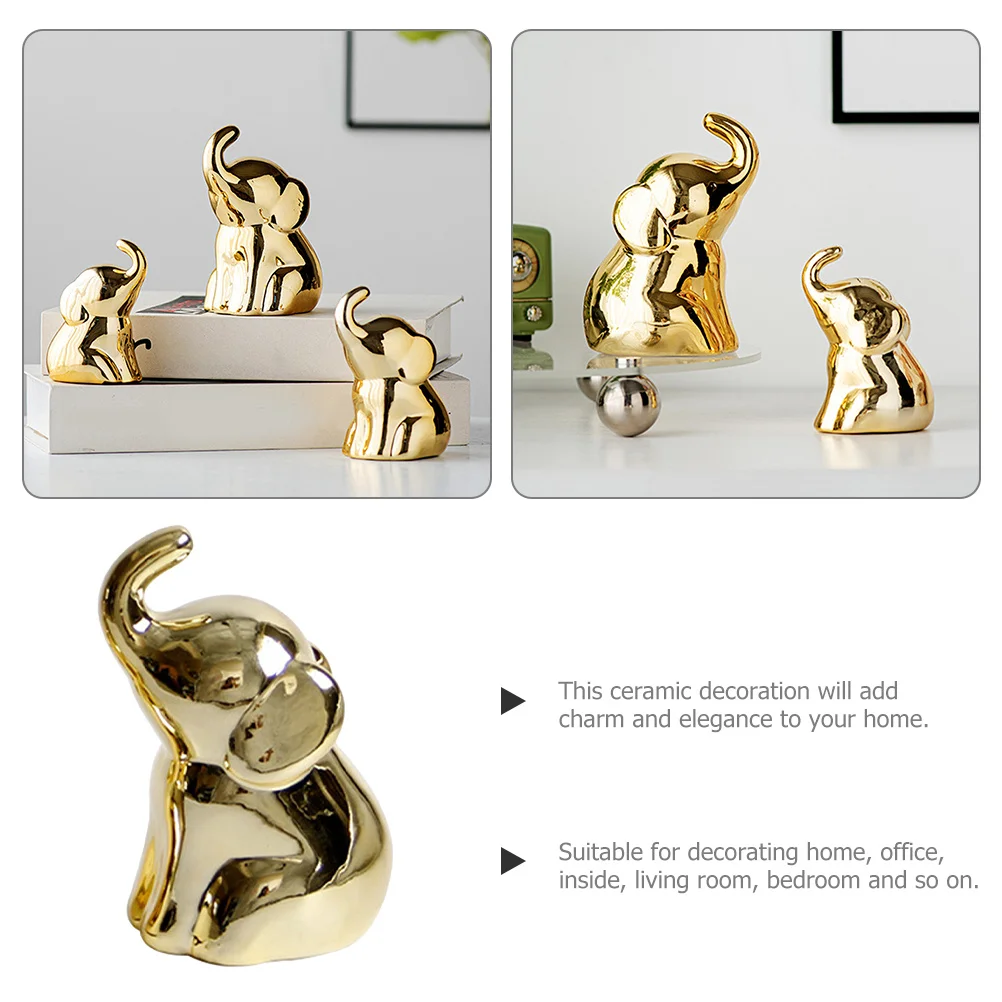 Ceramic Elephant Statue Lovely Miniature Home Decor Piece for Desktop Shelf Living Room Bedroom Office Interior Design Accessory
Ceramic Elephant Statue Lovely Miniature Home Decor Piece for Desktop Shelf Living Room Bedroom Office Interior Design Accessory
