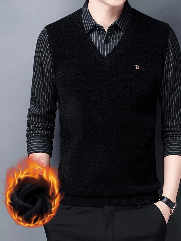 Pierre Cardin Men's Fce Lined Knitted Sweater awl Collar Thermal Camere irt Casual Loose Fit Long Sve Busin Ca...
Pierre Cardin Men's Fce Lined Knitted Sweater awl Collar Thermal Camere irt Casual Loose Fit Long Sve Busin Ca...