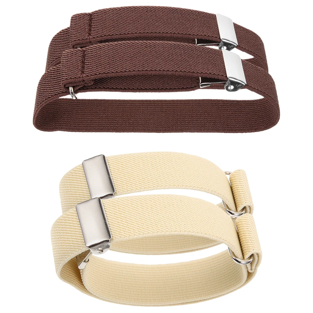 2Pairs Sleeve Garters Elastic Armband Sleeves Adjustable Shirt Holders Shirt Stays for Men Womens Arm Cuffs Brown Arm Sleeves 
2Pairs Sleeve Garters Elastic Armband Sleeves Adjustable Shirt Holders Shirt Stays for Men Womens Arm Cuffs Brown Arm Sleeves