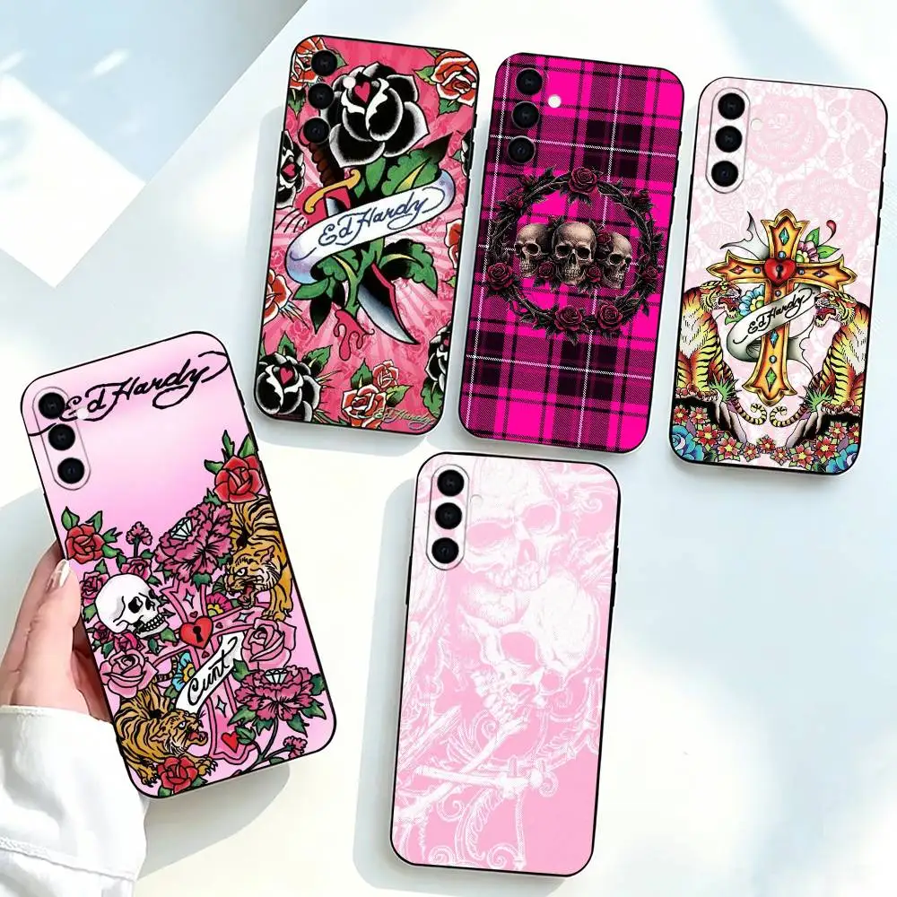 Fashion-n Ed Brands-s Hardy Phone Case Black Silicone Soft For Samsung Galaxy A73,A72,A71,A70,A53,A52,A51
Fashion-n Ed Brands-s Hardy Phone Case Black Silicone Soft For Samsung Galaxy A73,A72,A71,A70,A53,A52,A51