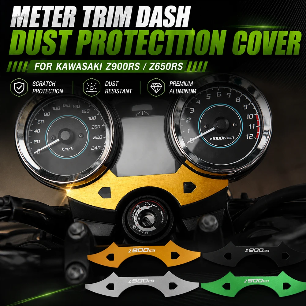 Z900RS/Z650RS Motorcycle Instrument Parts decoration Dash Dust Protection Cockpit Cover Meter Trim For Kawasaki Z900RS Z650RS
Z900RS/Z650RS Motorcycle Instrument Parts decoration Dash Dust Protection Cockpit Cover Meter Trim For Kawasaki Z900RS Z650RS