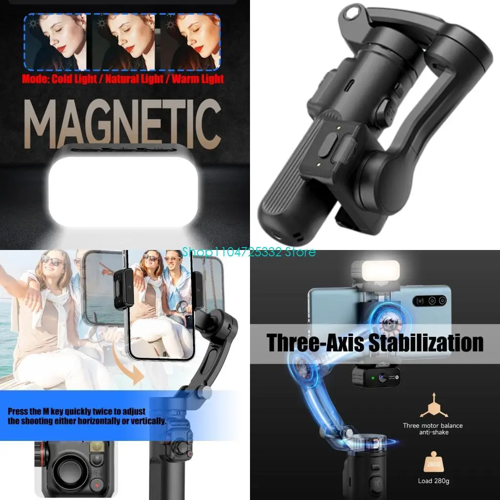P5EA Video Stabilizer Fill Light AI Auto Trackings Съемные микрофоны для смартфона Vlog
P5EA Video Stabilizer Fill Light AI Auto Trackings Съемные микрофоны для смартфона Vlog