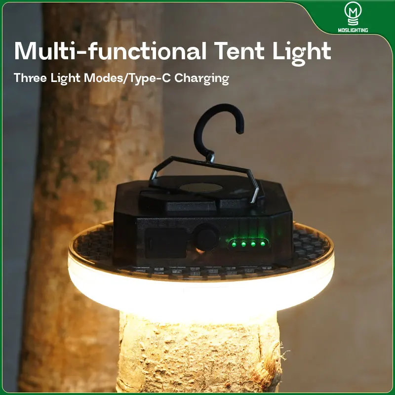 MOSLIGHTING 7200mAh Camping Light USB Rechargeable LED Emergency Lamp Outdoor Portable Flashlight for BBQ Hanging Tent Lantern
MOSLIGHTING 7200mAh Camping Light USB Rechargeable LED Emergency Lamp Outdoor Portable Flashlight for BBQ Hanging Tent Lantern