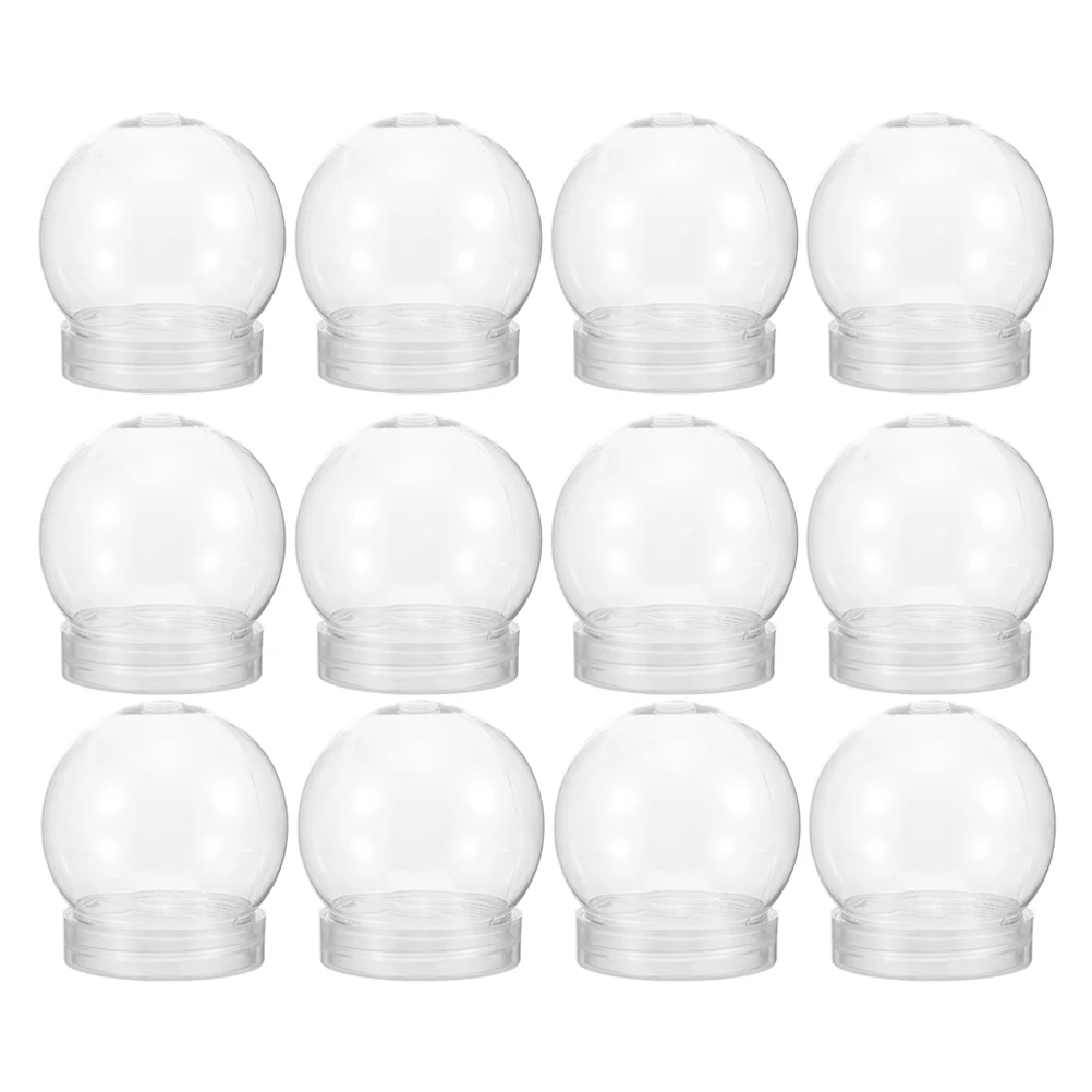 20 Pcs Snow Globe Container Kit DIY Christmas Globes Photo Clear Plastic Spheres
20 Pcs Snow Globe Container Kit DIY Christmas Globes Photo Clear Plastic Spheres