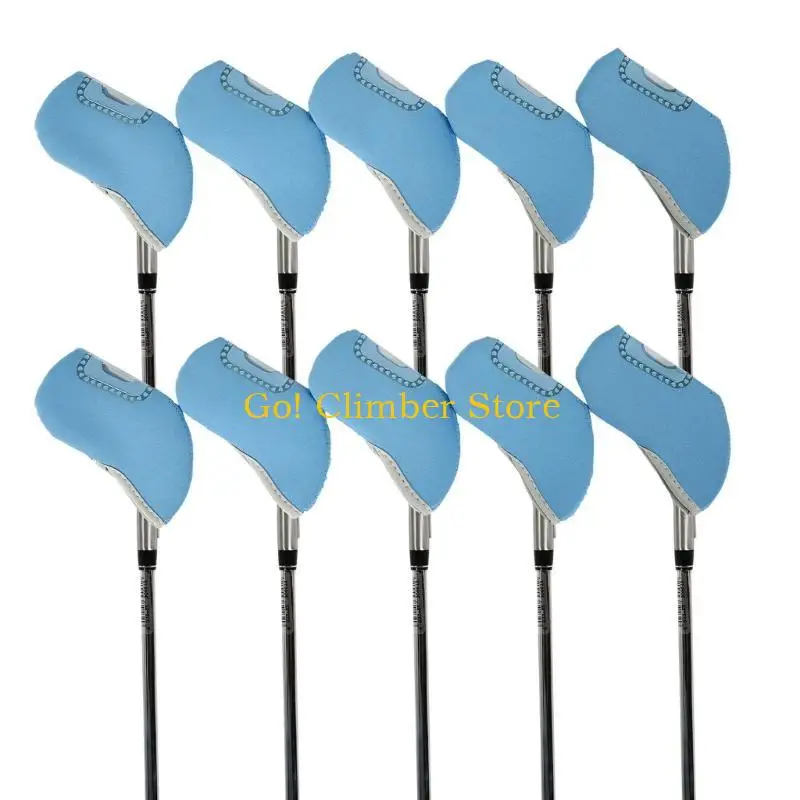 Q84C 10Pcs Neoprene Golf Iron Cover Iron Head Protect Covers Golf Headcovers Golf Club See Through Window Head Covers
Q84C 10Pcs Neoprene Golf Iron Cover Iron Head Protect Covers Golf Headcovers Golf Club See Through Window Head Covers