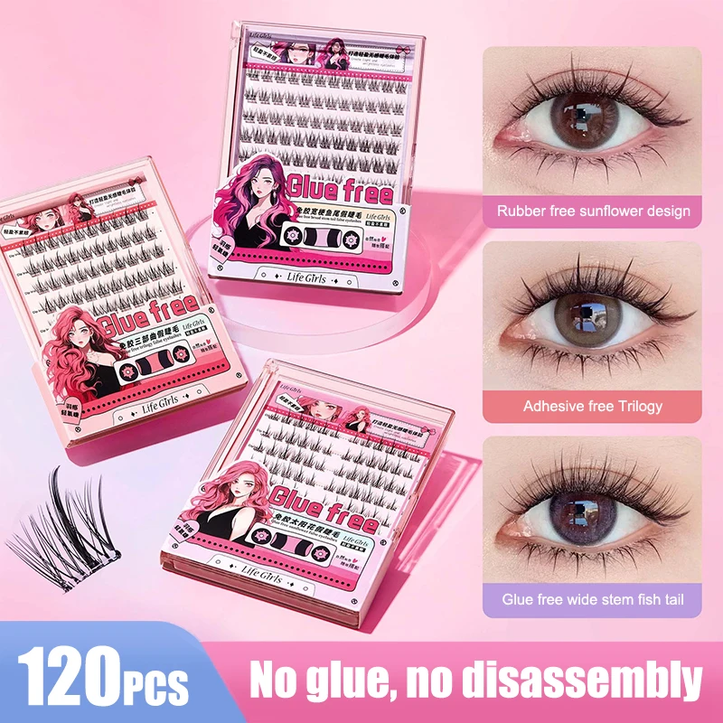 100/120 Clusters Self Adhesive DIY Lash Extension Kit Long-lasting Lash Clusters No Glue Needed Lashes Cluster Kit Reusable
100/120 Clusters Self Adhesive DIY Lash Extension Kit Long-lasting Lash Clusters No Glue Needed Lashes Cluster Kit Reusable