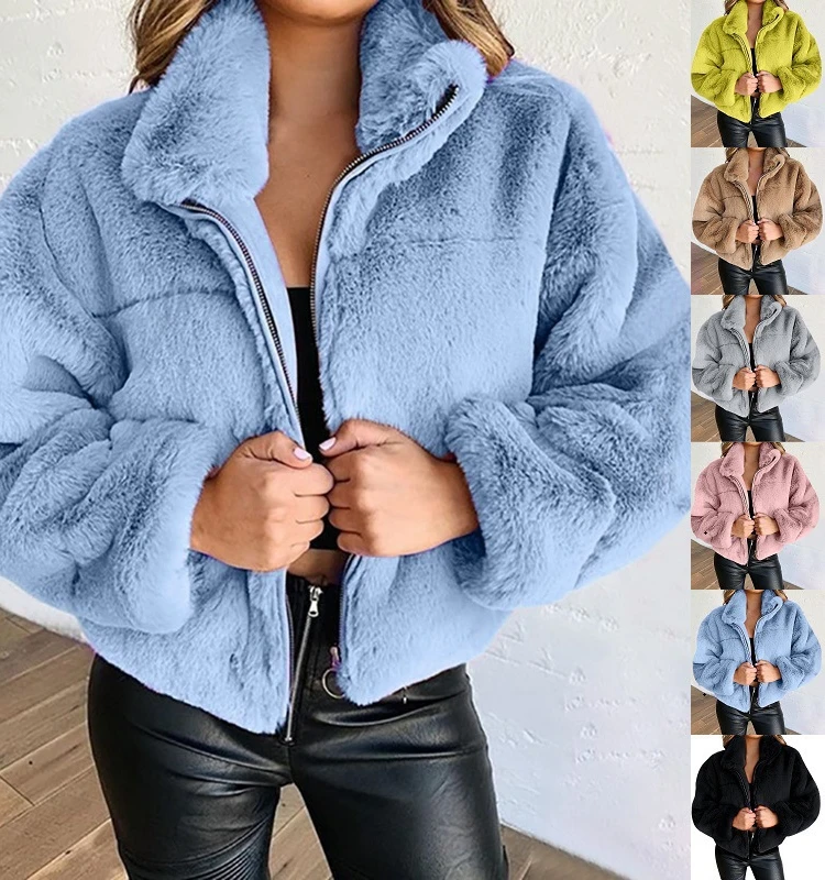 Теплый флисовый кардиган на молнии с подкладкой, короткая верхняя одежда, женское модное зимнее пальто, повседневная теплая одежда
Теплый флисовый кардиган на молнии с подкладкой, короткая верхняя одежда, женское модное зимнее пальто, повседневная теплая одежда